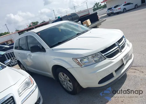 2014 Dodge Journey American Value Pkg z USA, uszkodzony, nr VIN 3C4PDCAB8ET278076